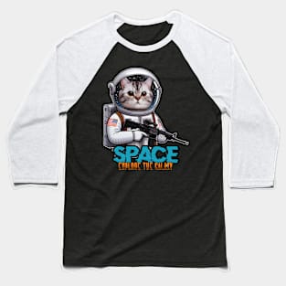 Animal in Space Baseball T-Shirt